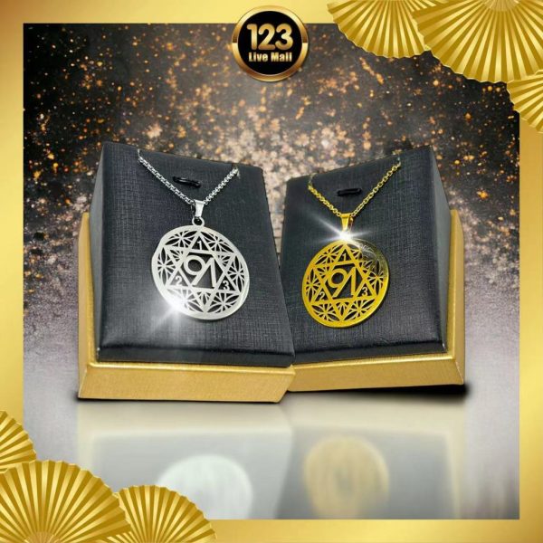 独家| 123 | 91天启量子能量项链吊坠Numerology Pendant Necklace 