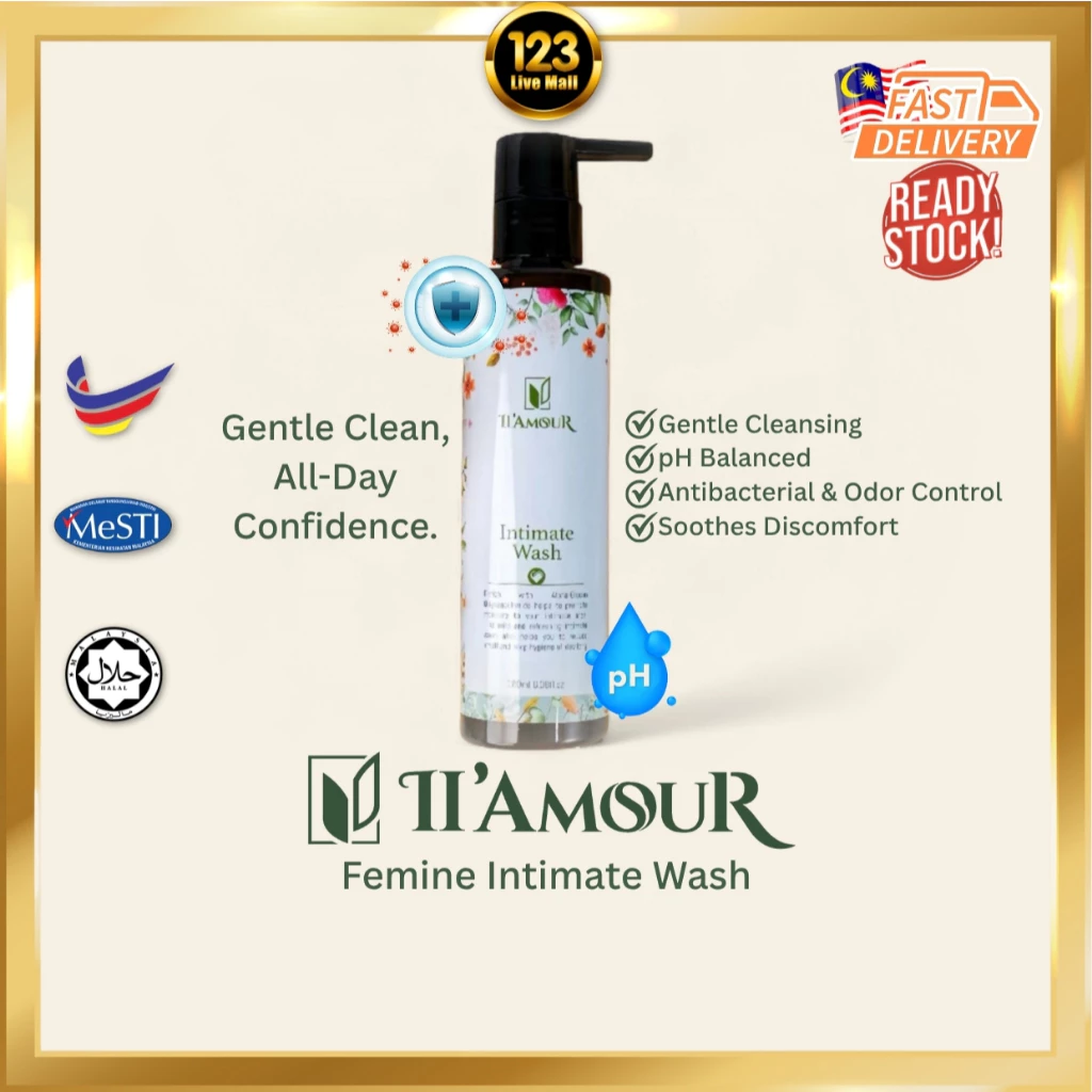 my-11134207-7ras8-mb52iummxb06e7 LL'AMOUR | 180ML INTIMATE WASH 女性私密护理液 - Image 1