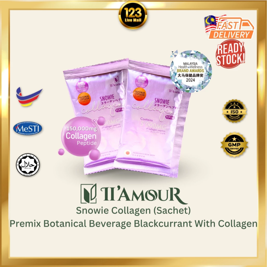 my-11134207-7rasa-mb52lof3ytjfdb.webp LL‘AMOUR | SNOWIE COLLAGEN PERTIDE(10G) 胶原蛋白肽粉 - Image 1