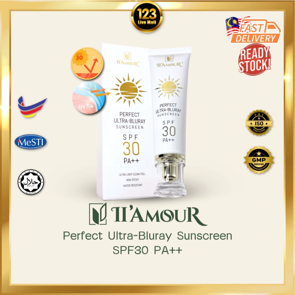 my-11134207-7rasg-mbxk65bp20954d LL'AMOUR | LL'AMOUR PERFECT ULTRA-BLURAY SUNSCREEN 超防蓝光防晒霜 - Image 1