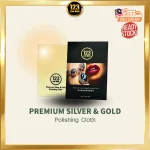 123 | Premium Silver & Gold Polishing Cloth 高品质首饰抹银布